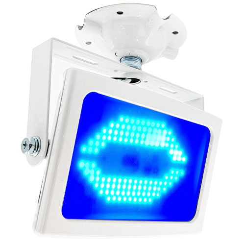 [AR] LED 사각 투광기 50W (청색)