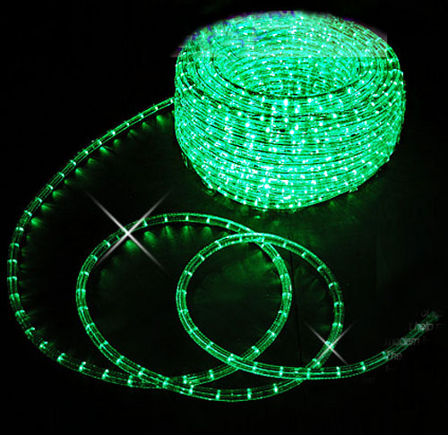 LED 원형논네온 50M (녹색/2핀)