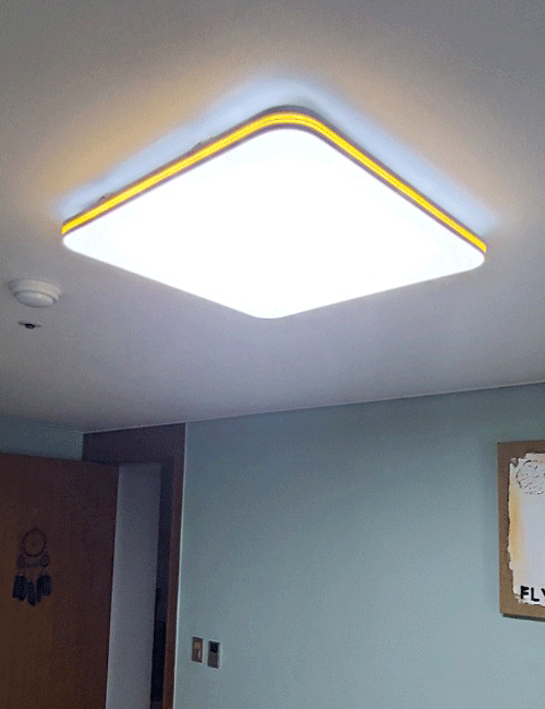 LED 하이스퀘어 투톤 방등 60W